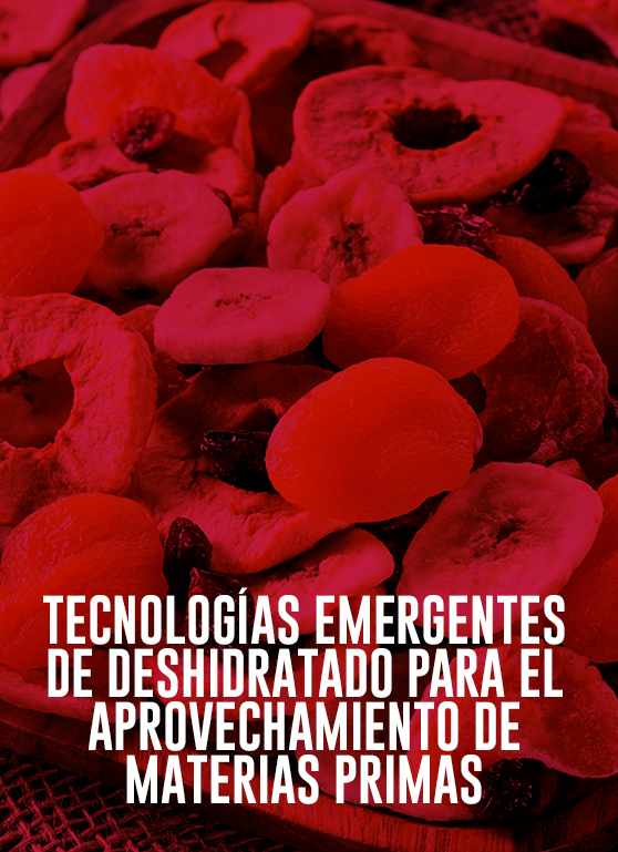 Tecnologías emergentes de deshidratado para el aprovechamiento de materias primas