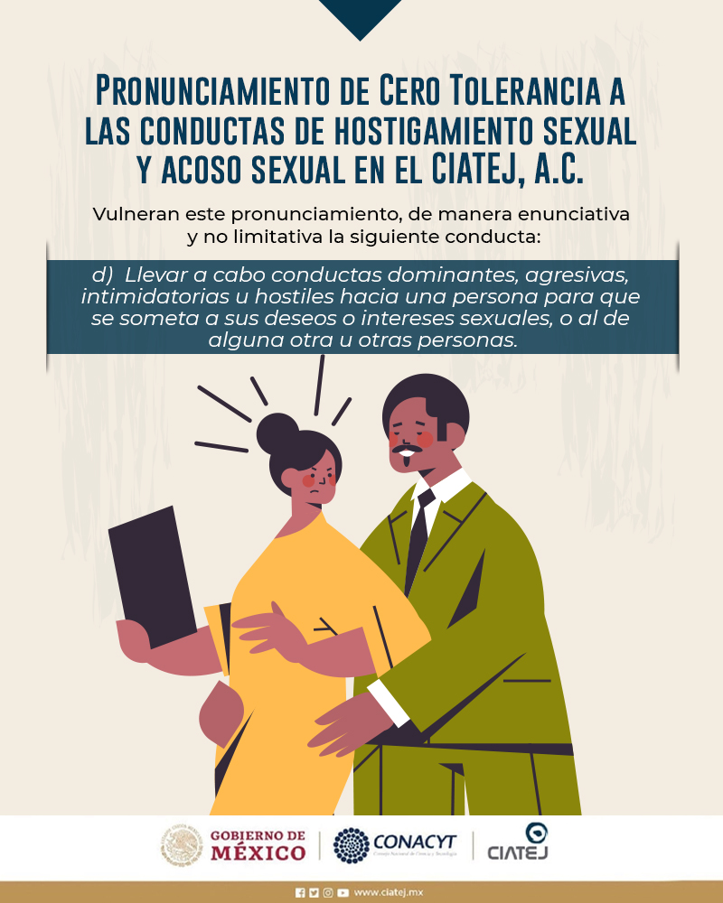 Llevar a Cabo Conductas Dominantes, Agresivas, Intimidatorias u Hostiles hacia una Persona con Intereses Sexuales